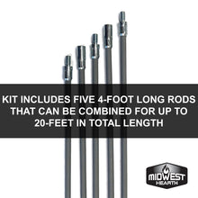 Load image into Gallery viewer, Midwest Hearth Pellet Stove Chimney Rod Kit (20-Foot)
