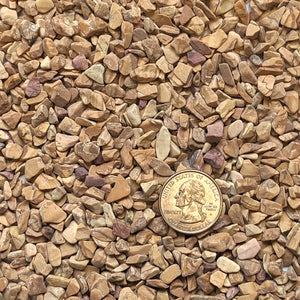 Natural Decorative Wood Bean Pebbles 1/5" Size (10-lb Bag)